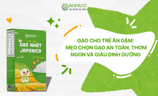 Gạo cho trẻ ăn dặm loại nào tốt? Tiêu chí chọn gạo an toàn