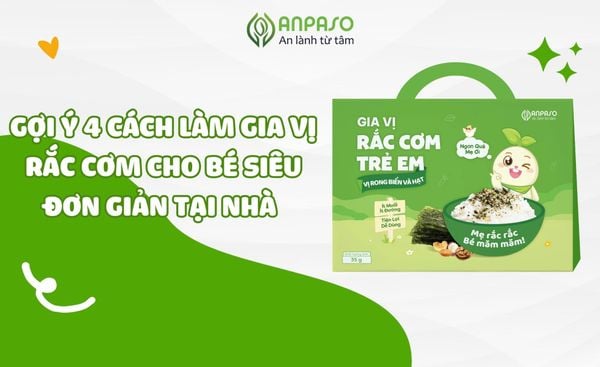 Gợi ý 4 cách làm gia vị rắc cơm bé siêu đơn giản tại nhà