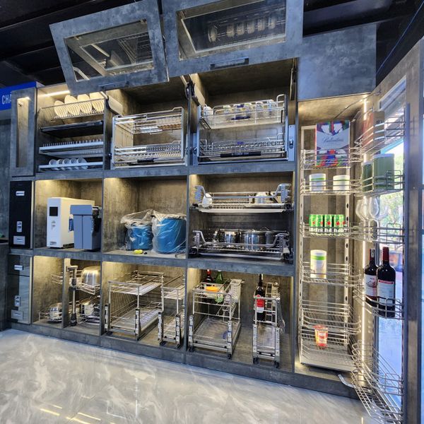 Giá Xoong Nồi Bát Dĩa Inox - Mã 4100.2.06003