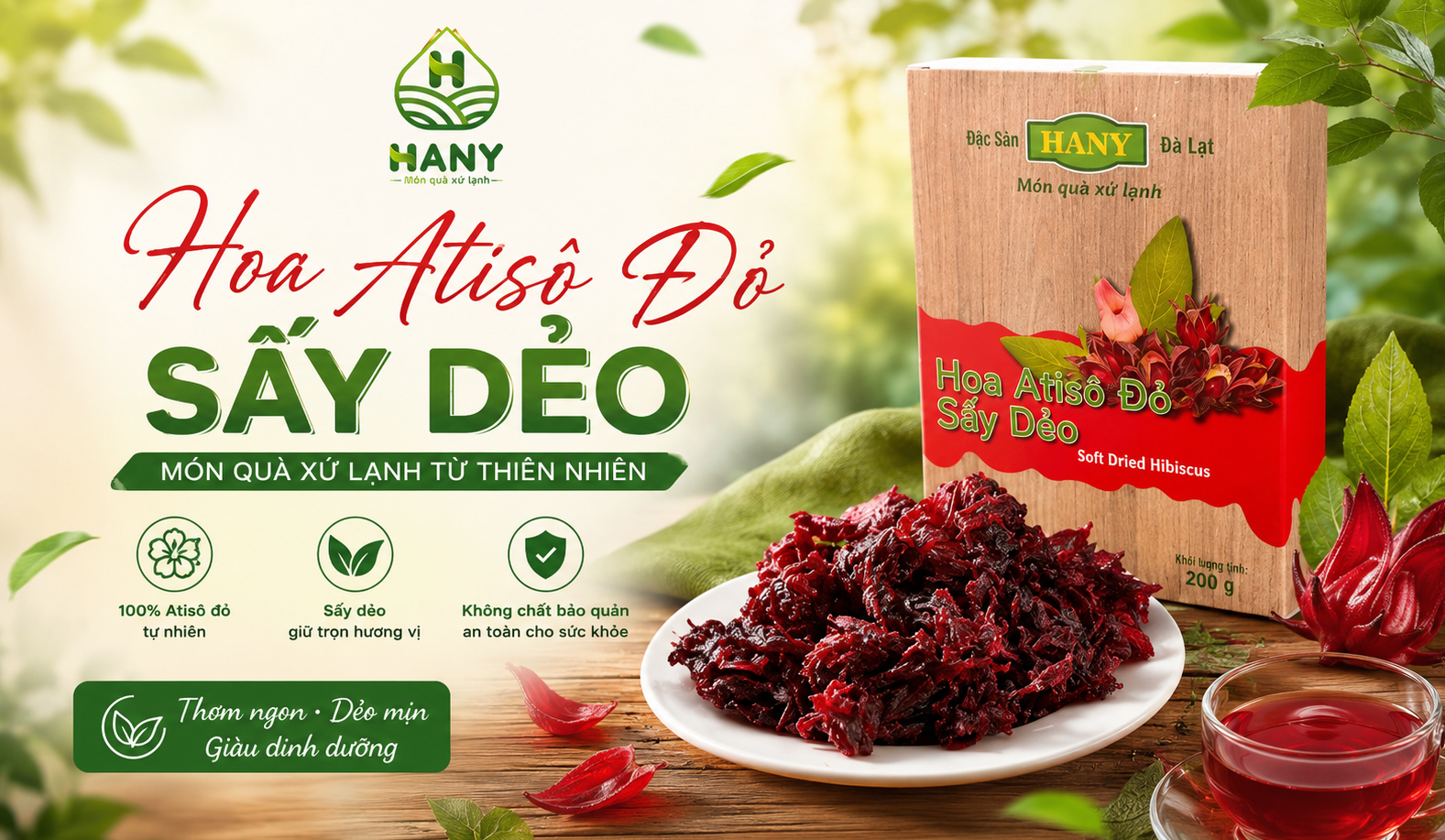 Review Ăn Thử Hoa Atiso Đỏ Sấy Dẻo Hany Có Ngon Không?