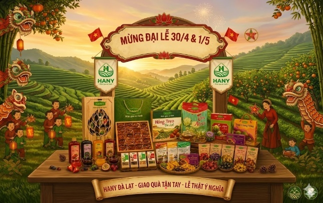 Gợi ý quà Đà Lạt dịp 30/4 – 1/5 | Đặc sản HANY ngon – sạch – ý nghĩa