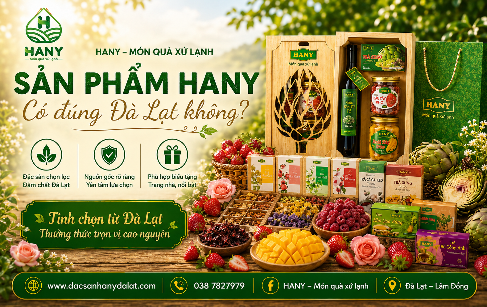 Sản Phẩm Hany Có Đúng Đà Lạt Không? Sự Thật Về Thương Hiệu