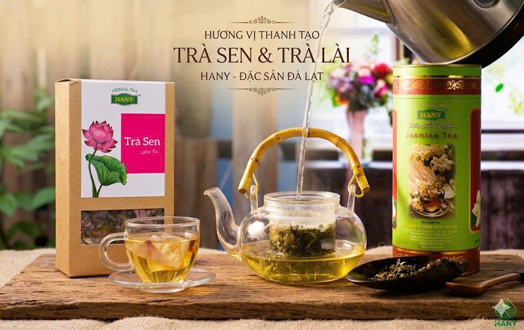 Trà sen và trà lài: Khác nhau gì? Nên chọn loại nào?