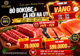 Khung Giờ Vàng 9999 Mart – Săn Deal Bò Bokobe 79.000Đ & Cá Hồi Na Uy 599.000Đ/Kg