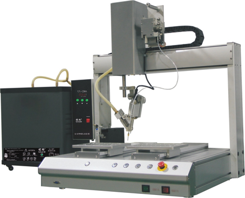 Máy hàn tự động với hệ thống lọc khói UL-CY5441R của Uluo – Giải pháp hàn thông minh cho nhà máy hiện đại