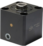 BDH-2510 KJF – Hydraulic Block Clamp Ø25 tác động kép cho Jig & Fixture