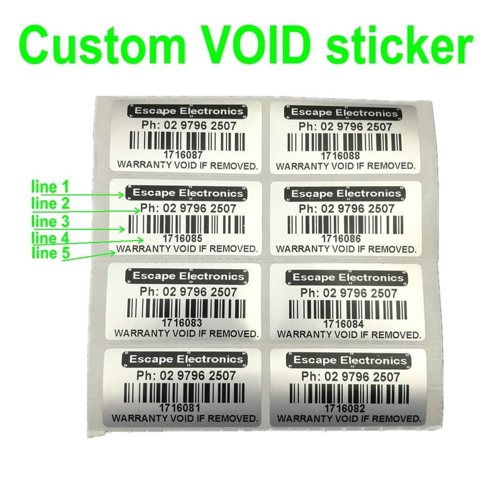 Tem Void Bảo Hành Là Gì?