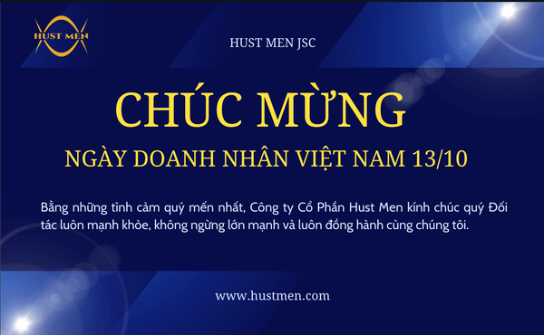 Chúc mừng ngày Doanh nhân Việt Nam 13/10