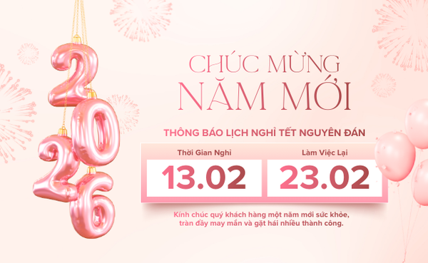 Thông báo lịch nghỉ tết nguyên đán 2026
