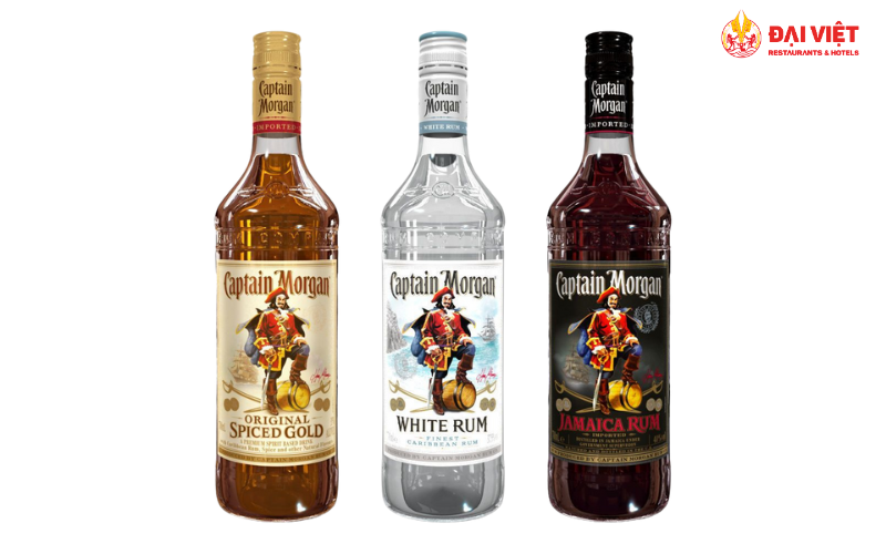 Captain Morgan – Hương vị rum đặc trưng tại Nhà hàng Hòn Đảo Đại Việt