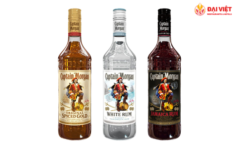 Captain Morgan – Hương vị rum đặc trưng tại Nhà hàng Hòn Đảo Đại Việt