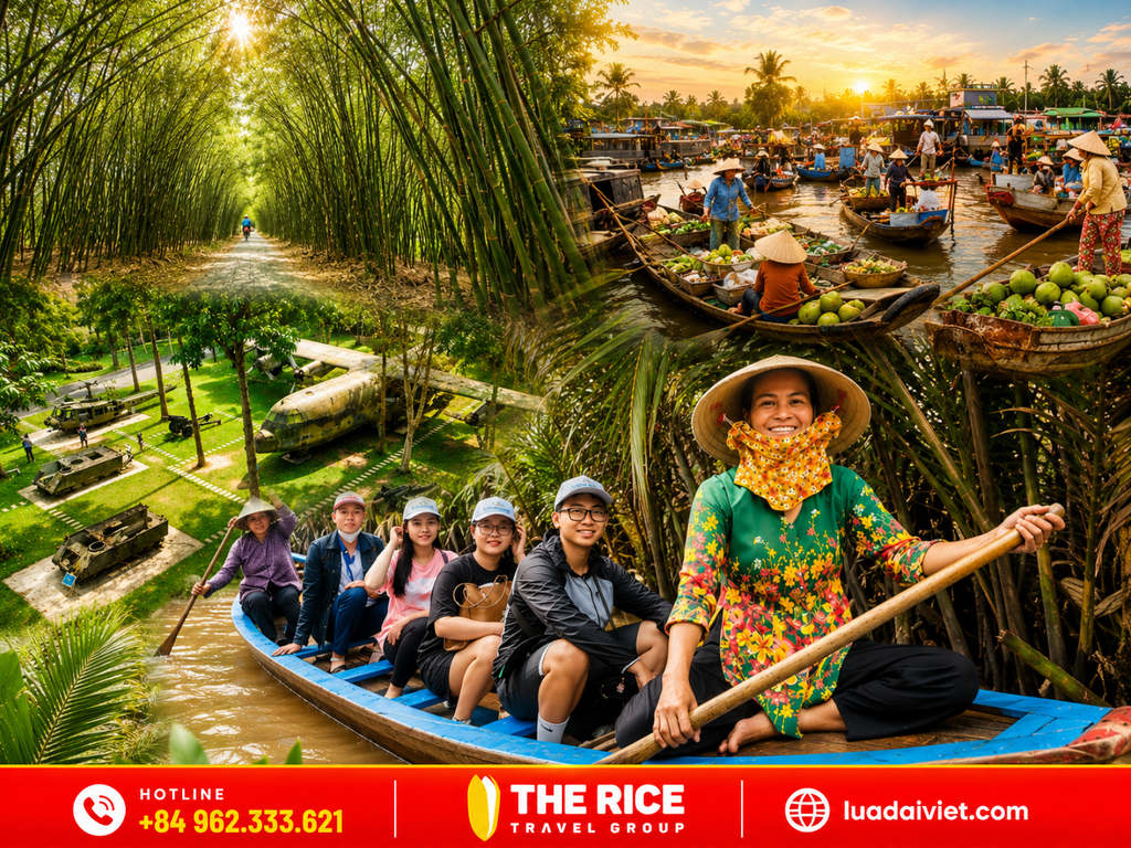 Combo Tour Củ Chi - Mekong 1 Ngày: Hành Trình 