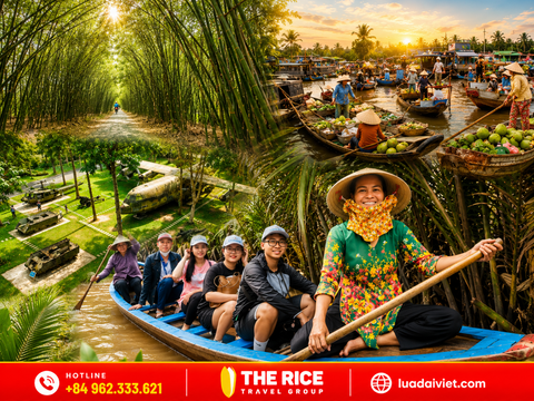 Combo Tour Củ Chi - Mekong 1 Ngày: Hành Trình 