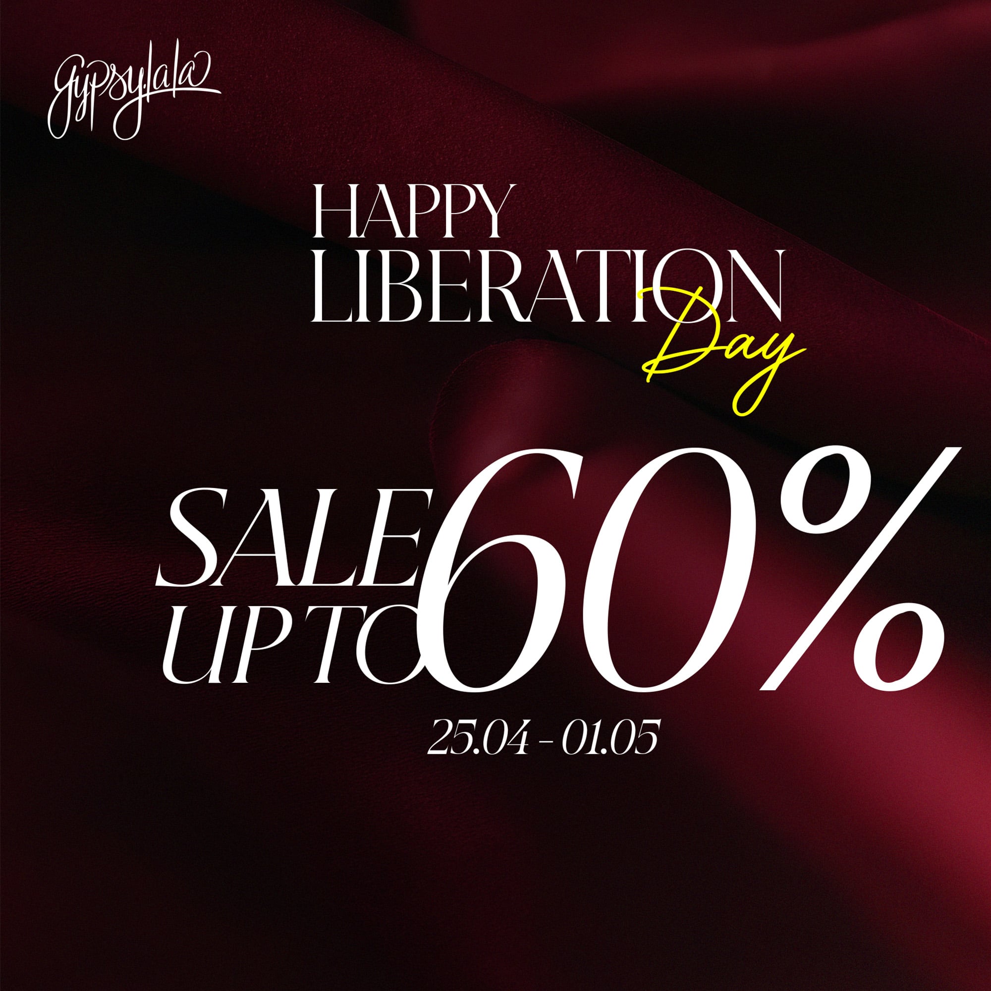 SALE UP TO 60%