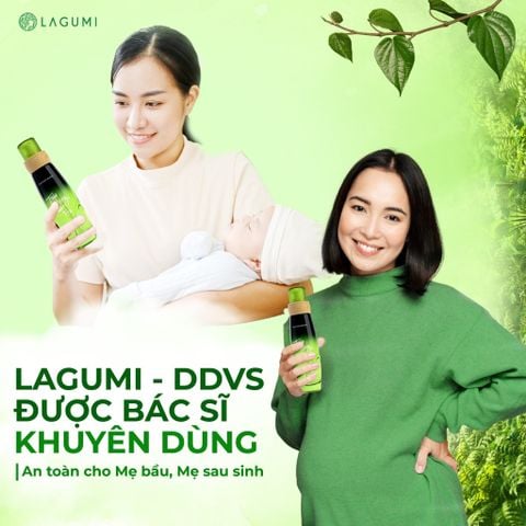 Dung Dịch Vệ Sinh Lagumi – An Toàn Cho Mẹ Bầu & Mẹ Sau Sinh, Được Bác Sĩ Khuyên Dùng