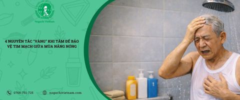 4 nguyên tắc “vàng” khi tắm để bảo vệ tim mạch giữa mùa nắng nóng