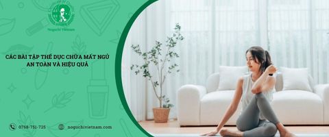 Các bài tập thể dục chữa mất ngủ an toàn và hiệu quả