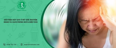 Dấu hiệu đột quỵ ở nữ giới: Nguyên nhân và cách phòng ngừa hiệu quả