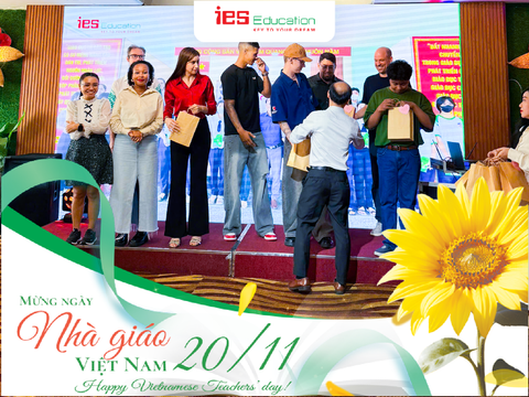 IES EDUCATION – GỬI LỜI TRI ÂN ĐẾN ĐỘI NGŨ GIÁO VIÊN NHÂN NGÀY 20/11