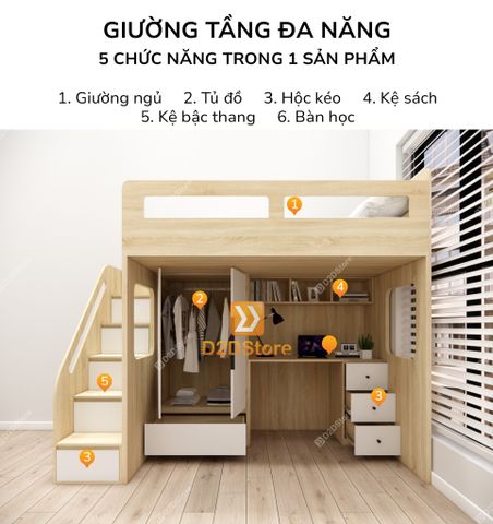 Top 10 mẫu giường thông minh đa năng bán chạy nhất 2025 – Tiện nghi và hiện đại cho mọi không gian sống