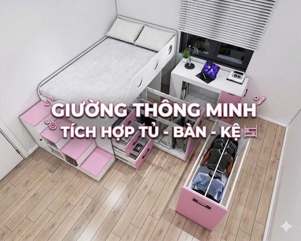 Giường đa năng thông minh