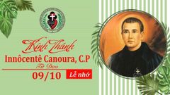 Suy Niệm Lời Chúa Lễ Nhớ thánh Innôcentê Canoura linh mục, tử đạo