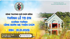 THÁNH LỄ TẠ ƠN - LÀM PHÉP CỘNG ĐOÀN MẸ THIÊN CHÚA