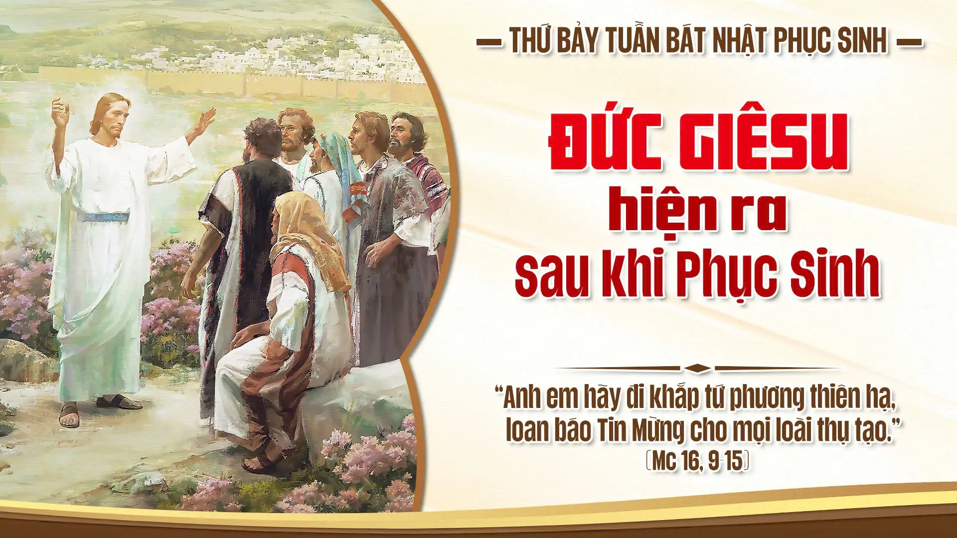 Suy Niệm Lời Chúa Thứ Bảy Trong Tuần Bát Nhật Phục Sinh