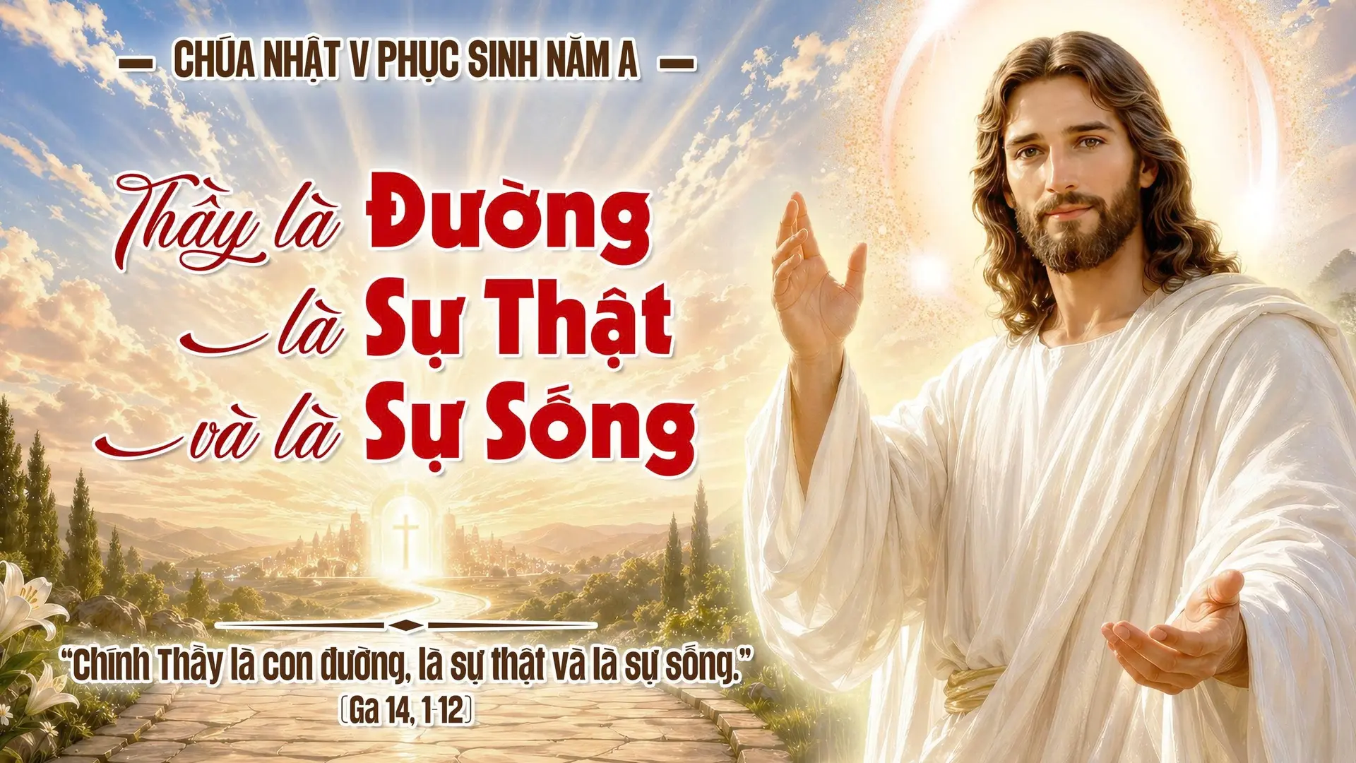 Suy Niệm Lời Chúa Chúa Nhật V Mùa Phục Sinh - Năm A