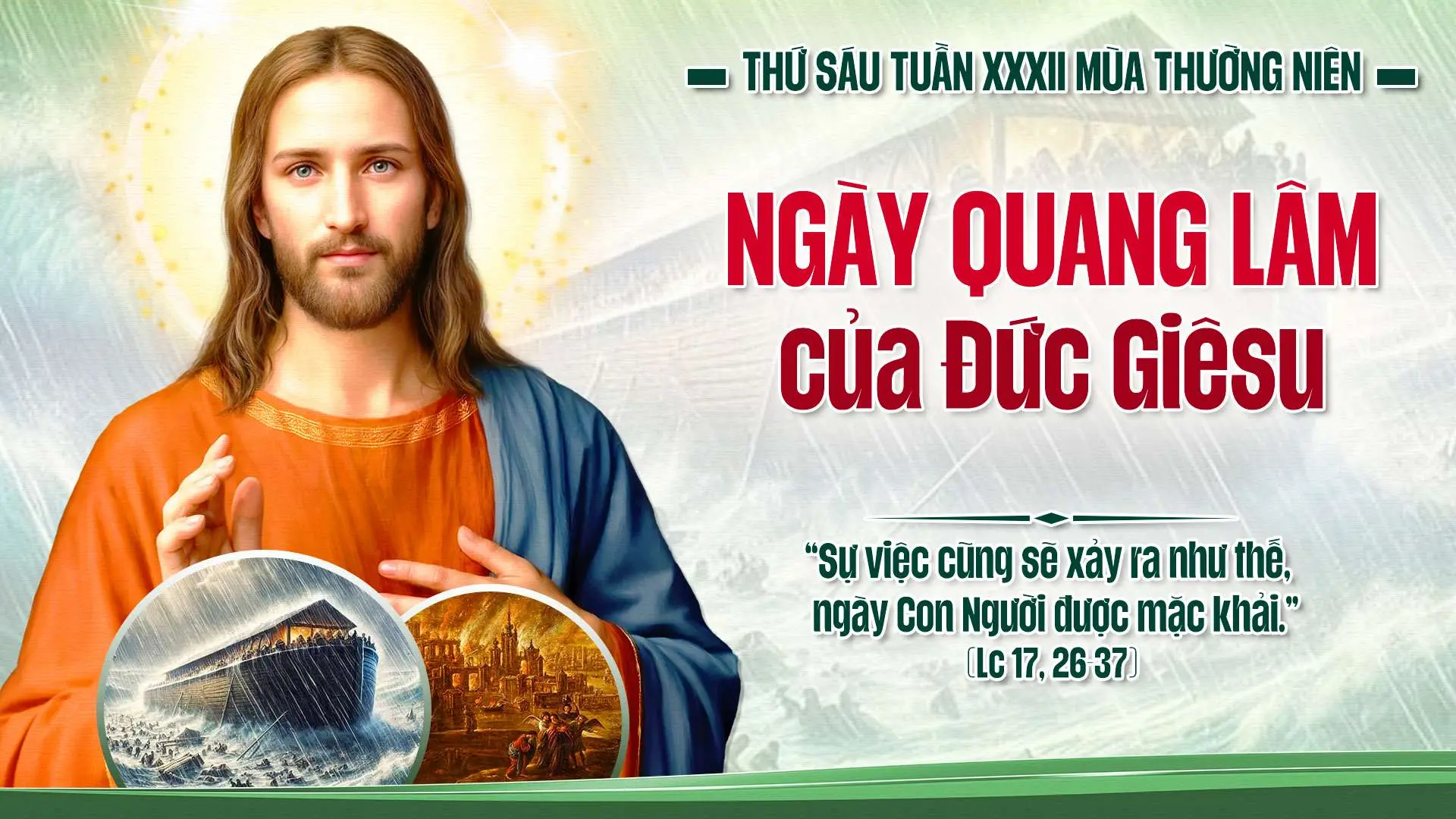 Suy Niệm Lời Chúa Thứ Sáu Tuần XXXII Thường Niên Năm C