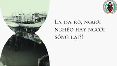 Suy Niệm Lời Chúa Thứ Năm Tuần II Mùa Chay