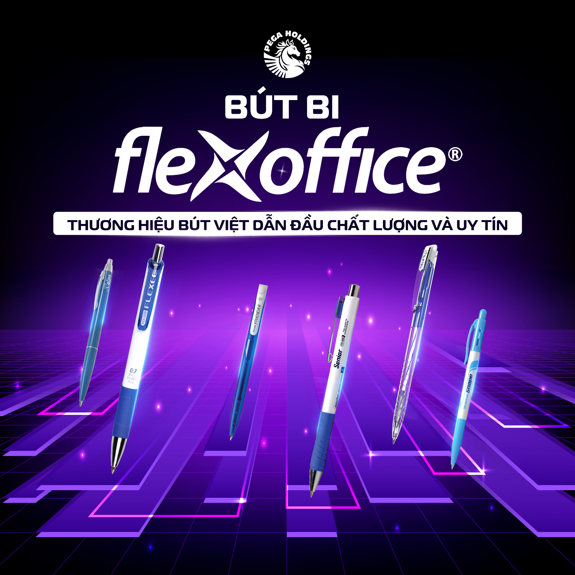 Bút Bi Flexoffice – Thương Hiệu Bút Việt Dẫn Đầu Chất Lượng Và Uy Tín