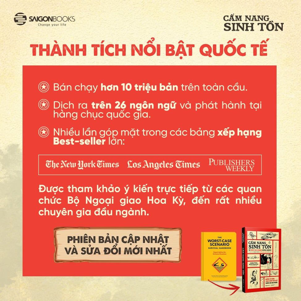Đây không chỉ là cuốn sách để đọc, mà là “bùa hộ mệnh bằng giấy” giúp bạn và gia đình chuẩn bị trước những kịch bản tồi tệ nhất.