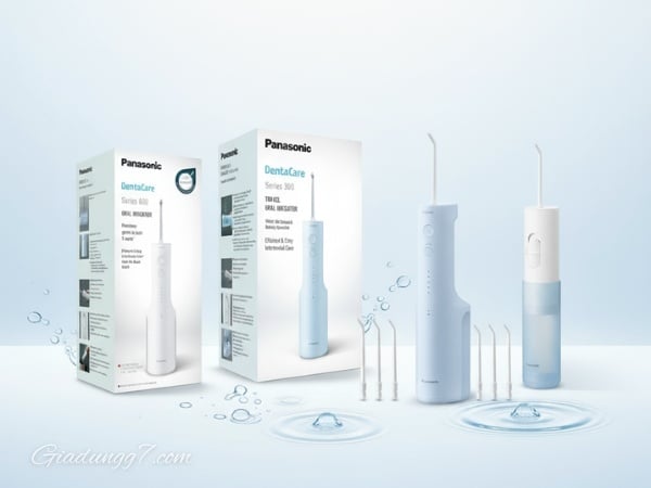 Bảo vệ nụ cười khỏe mạnh với bộ 3 máy tăm nước Panasonic thế hệ mới