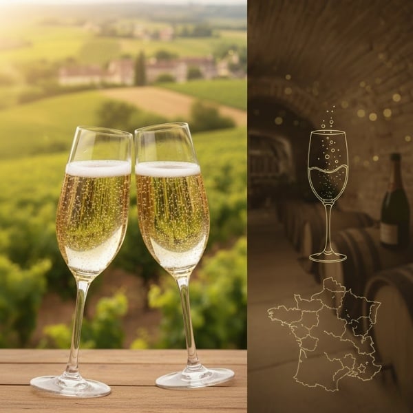 Bọt khí Champagne: Vì sao nhỏ – mịn – sống động tạo nên đẳng cấp