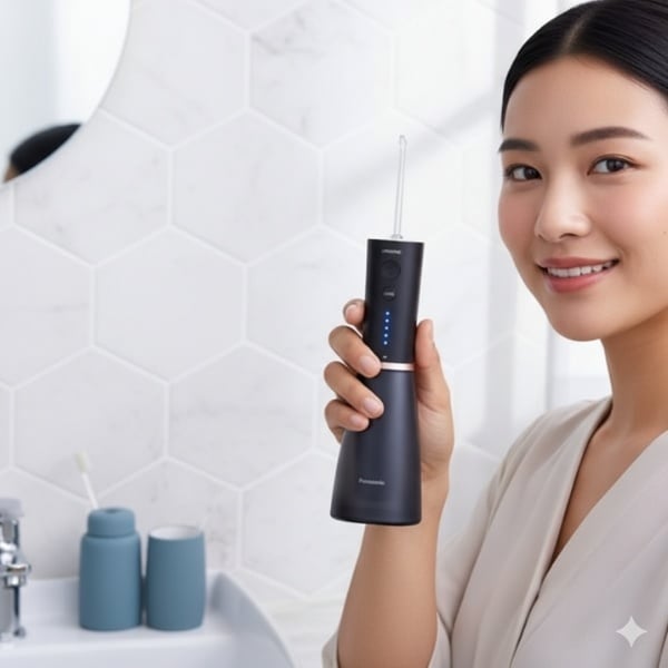 Đánh giá chi tiết máy tăm nước Panasonic Series 800 EW-DJ86: Nâng tầm thói quen chăm sóc răng miệng của bạn