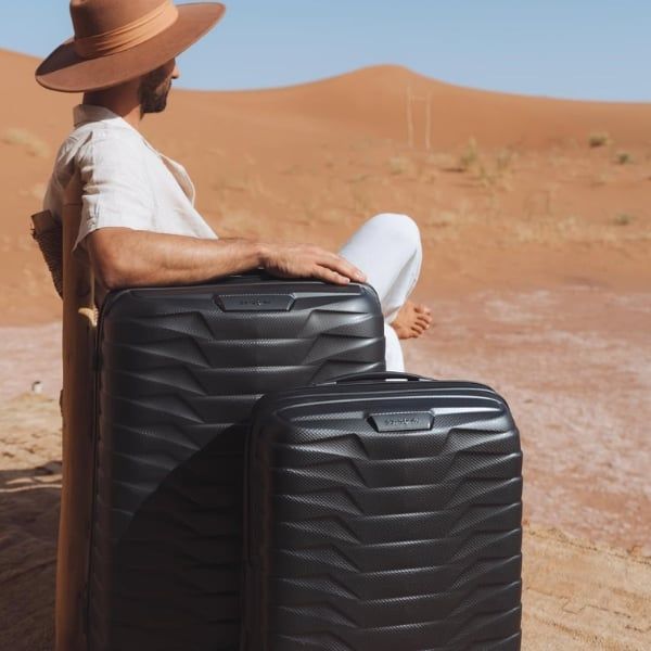 Vali Samsonite Proxis Màu Đen Vali siêu nhẹ và thiết kế sang trọng