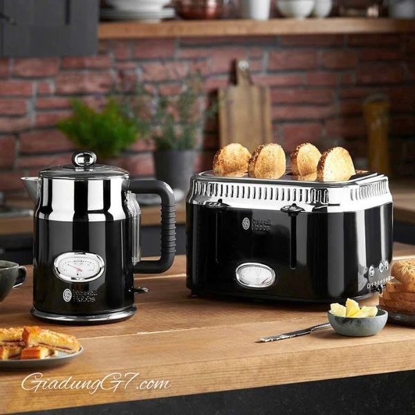Ấm siêu tốc Russell Hobbs Retro Chỉ báo đun sôi nhanh