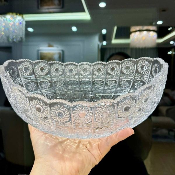 Âu thuyền pha lê mài Glass Ware M57