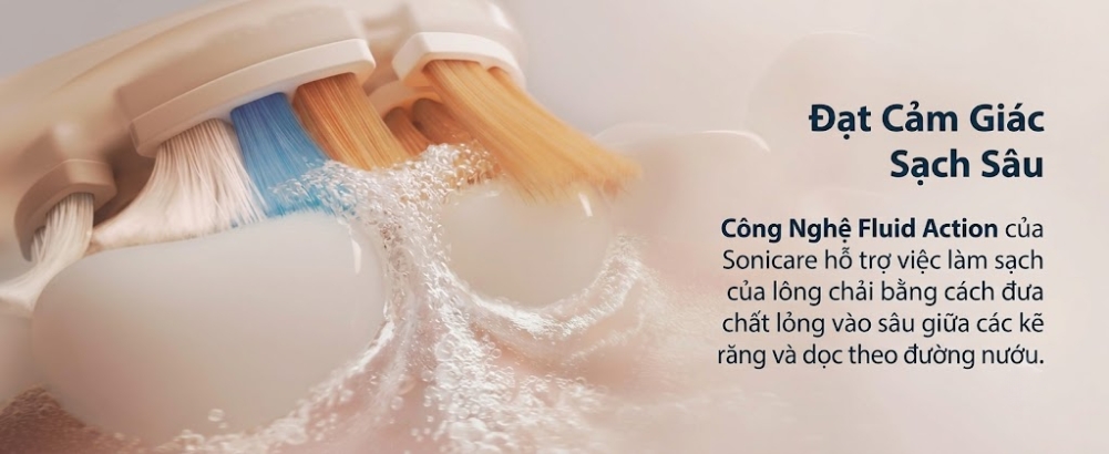 Bàn chải đánh răng điện Philips Sonicare 7300 với 3 đầu bàn chải, màu trắng | Loại bỏ mảng bám nhiều hơn 2000%