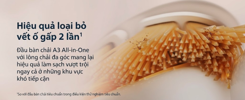 Bàn chải đánh răng điện Philips Sonicare 7300 với 3 đầu bàn chải, màu trắng | Loại bỏ mảng bám nhiều hơn 2000%