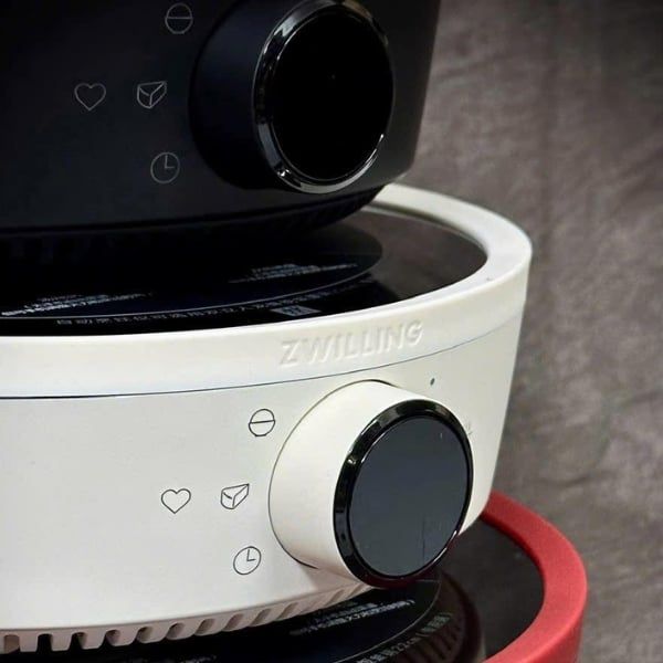 Bếp từ đơn Zwilling 26cm 2000W - Màu Đỏ/Đen/Kem