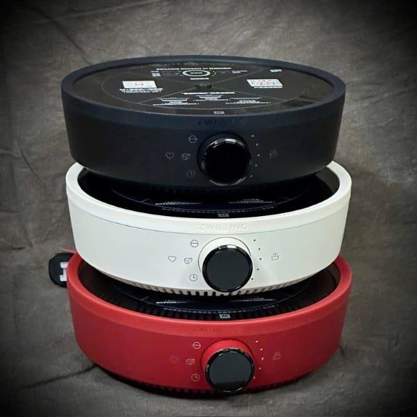 Bếp từ đơn Zwilling 26cm 2000W - Màu Đỏ/Đen/Kem