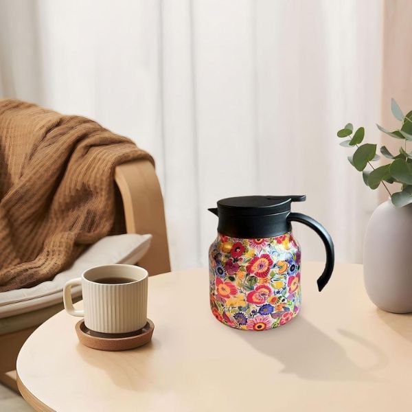 Bình giữ nhiệt kèm lõi lọc trà inox 800ml Sẵn sàng sử dụng – Lọc trà tinh khiết, dễ dàng vệ sinh