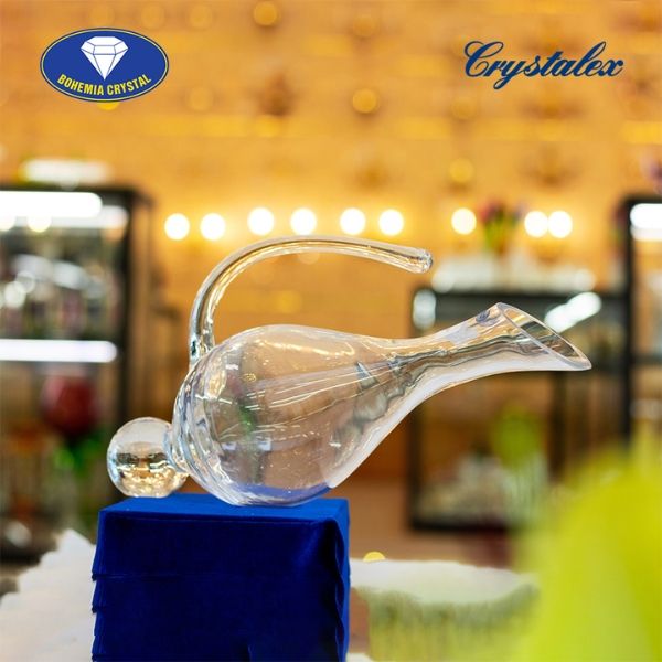 Bình thở rượu vang pha lê Bohemia 1500ml 3E675 – Sang trọng và tinh tế cho không gian thưởng thức rượu