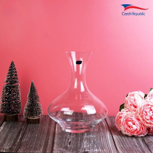 Bình thở rượu vang pha lê Bohemia 1700ml 31B08 – Sang trọng và tinh tế cho không gian thưởng thức rượu