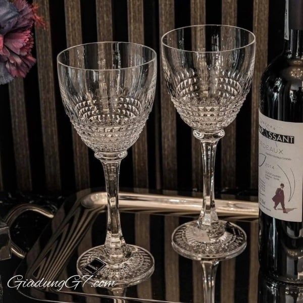 Bộ 2 Ly bầu Rogaska Goblet Diamond 310ml thiết kế đơn giản, thanh lịch... tô điểm và mang lại cho không gian sống thêm nét tinh t