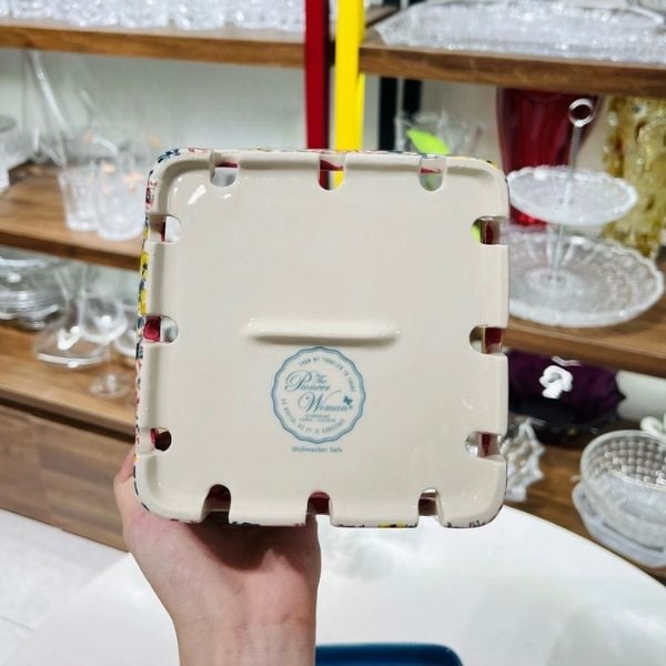 Bộ 3 rổ sứ The Pioneer Woman Fancy Flourish Tính Tiện Ích và Tinh Tế Trong Thiết Kế