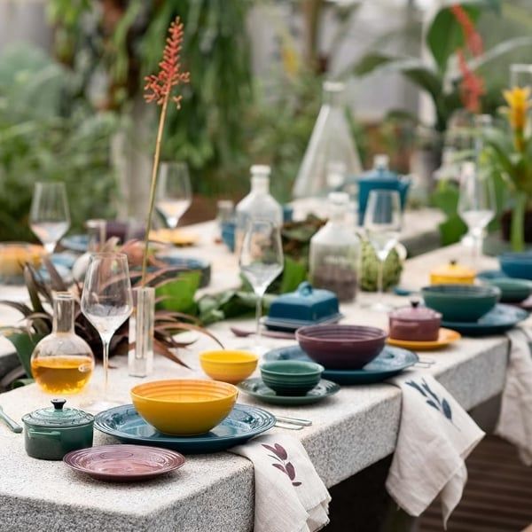 Bộ 4 nồi gốm mini Le Creuset Botanique Có thể rửa bằng máy rửa chén (và máy sấy).