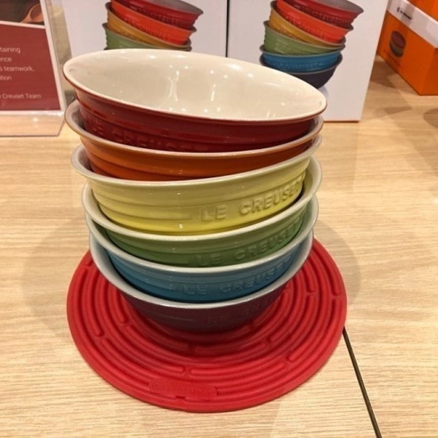 Bộ 6 bát cầu vồng Metallic Le Creuset 15cm 500ml